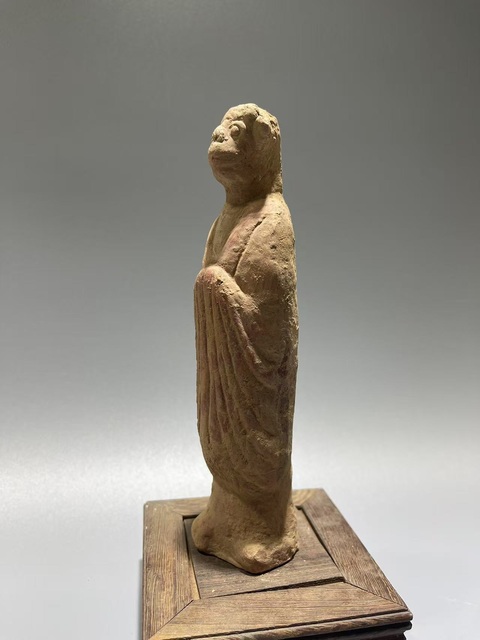 古玩陶瓷唐·生肖猴俑 真品鑒賞圖
