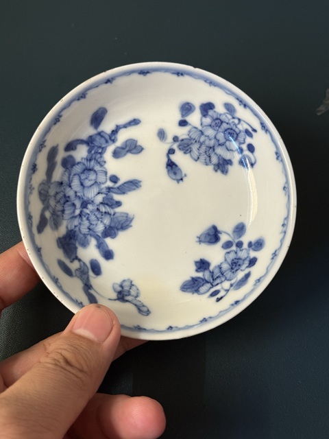 古玩陶瓷清光緒·青花折枝花卉紋小碟(官窯)拍賣,當前價格10000元