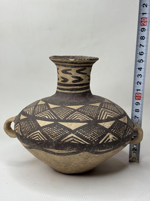古玩陶瓷馬家窯·雙系壺真品鑒賞圖