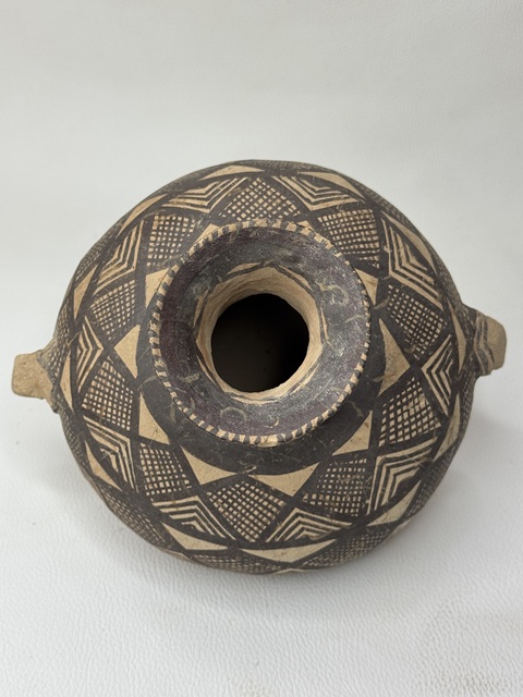 古玩陶瓷馬家窯·雙系壺真品鑒賞圖