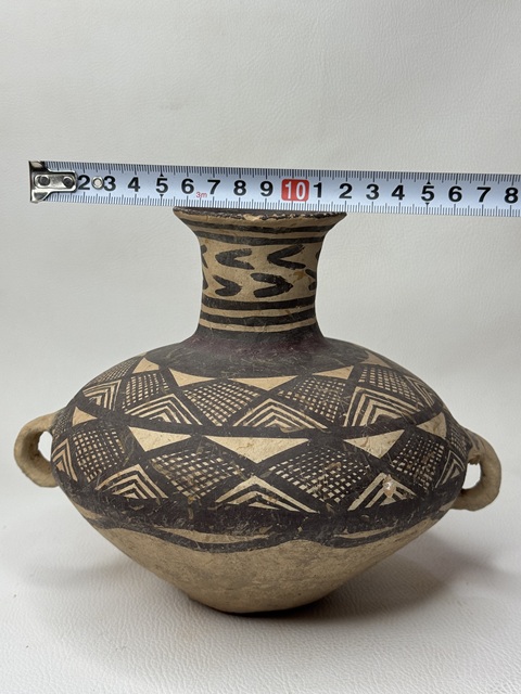 古玩陶瓷馬家窯·雙系壺真品鑒賞圖