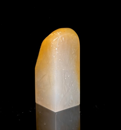 古玩雜項老撾石印章(荔枝凍)真品鑒賞圖