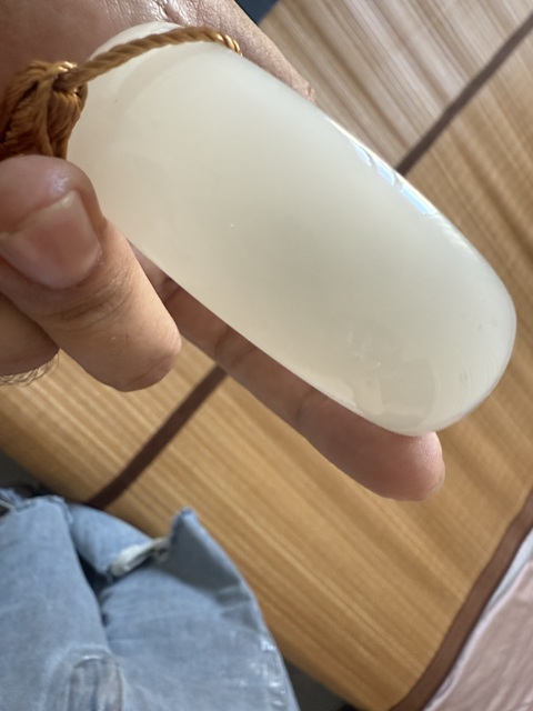 古玩玉器和田玉雕“素紋手鐲”真品鑒賞圖