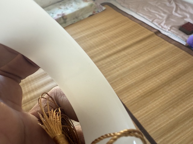 古玩玉器和田玉雕“素紋手鐲”真品鑒賞圖