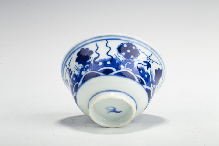 古玩陶瓷清晚·青花海上生蓮圖茶圓
真品鑒賞圖