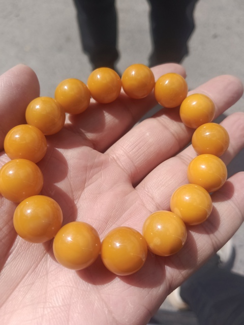 古玩玉器和田玉套鏈真品鑒賞圖