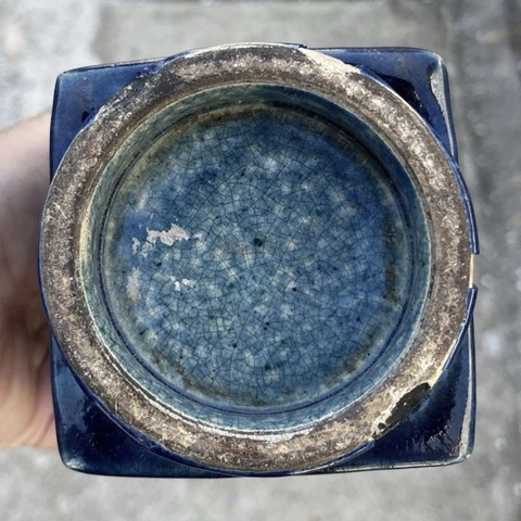 古玩陶瓷琮式瓶真品鑒賞圖
