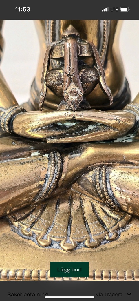 古玩銅器造像真品鑒賞圖