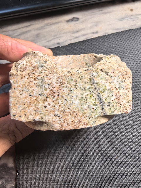 古玩玉器石頭玉琮真品鑒賞圖