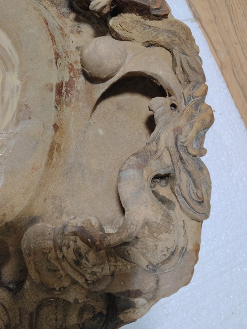 古玩雜項(xiàng)云龍紋硯真品鑒賞圖