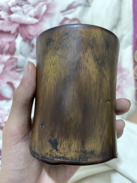 古玩雜項筆筒真品鑒賞圖