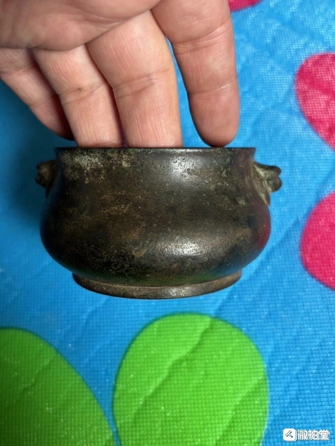 古玩銅器爐子真品鑒賞圖