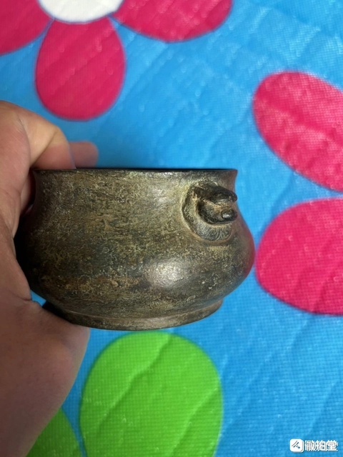 古玩銅器爐子真品鑒賞圖