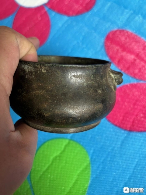 古玩銅器爐子真品鑒賞圖