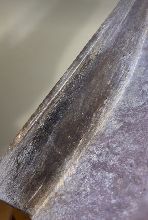 古玩雜項抄手硯真品鑒賞圖