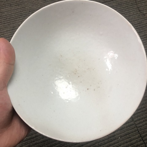 古玩陶瓷藕粉地無雙譜碗真品鑒賞圖