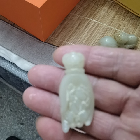 古玩玉器和田玉雕把件真品鑒賞圖
