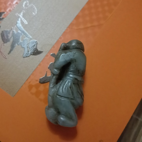 古玩玉器和田玉雕“童子”真品鑒賞圖