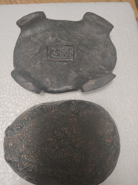 古玩雜項澄泥硯真品鑒賞圖