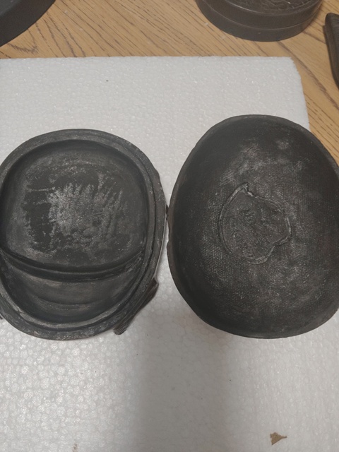 古玩雜項澄泥硯真品鑒賞圖