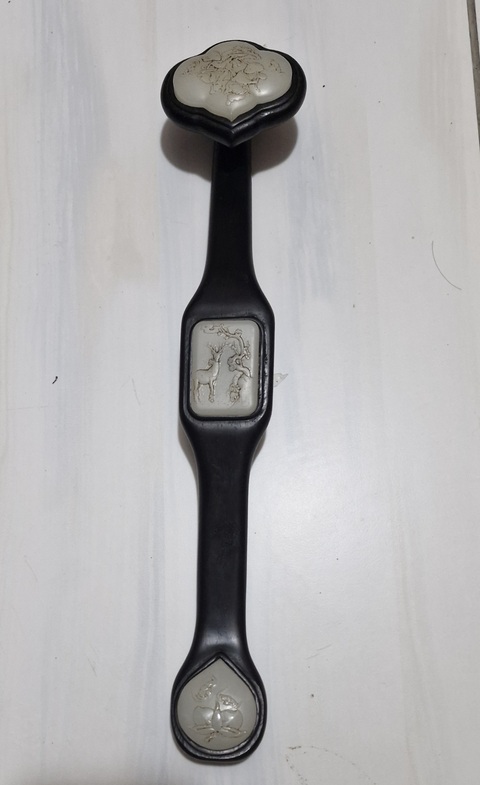 古玩玉器玉如意真品鑒賞圖