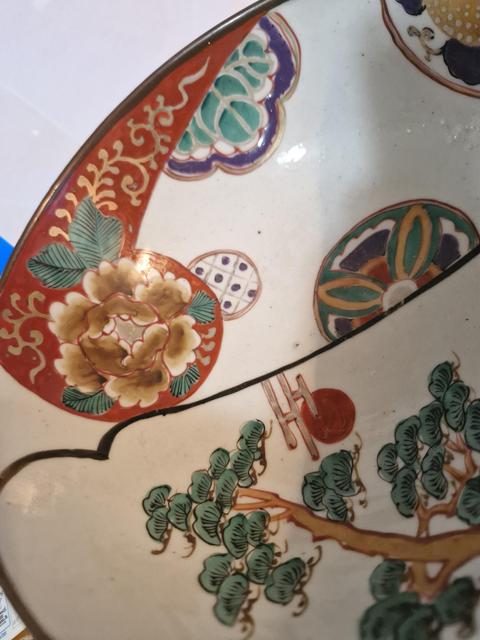 古玩陶瓷五彩碗真品鑒賞圖