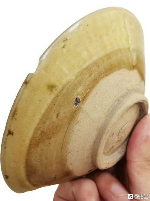 古玩陶瓷長沙窯彩繪碗真品鑒賞圖