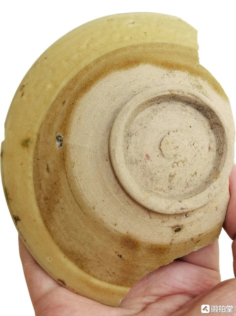古玩陶瓷長沙窯彩繪碗真品鑒賞圖