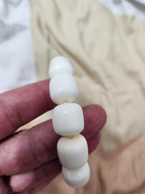 古玩玉器硨磲手串真品鑒賞圖