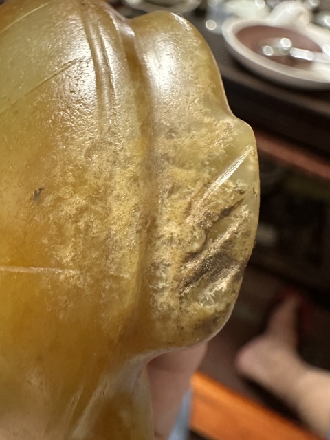 古玩玉器現代仿紅山玉龜真品鑒賞圖