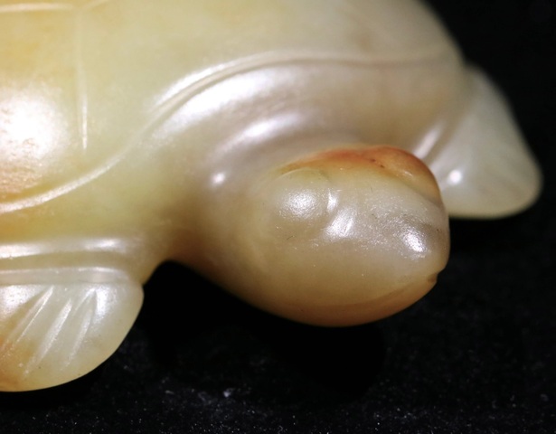 古玩玉器現代仿紅山玉龜真品鑒賞圖