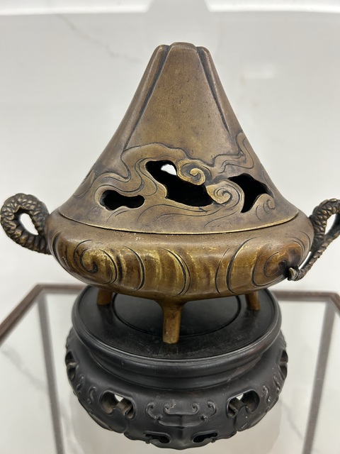 古玩銅器銅熏爐真品鑒賞圖