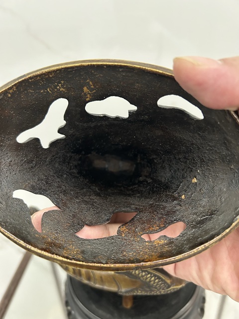 古玩銅器銅熏爐真品鑒賞圖