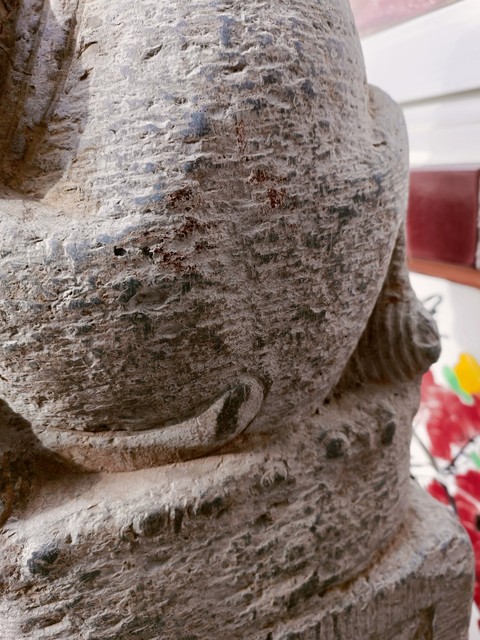 古玩雜項拴馬樁真品鑒賞圖