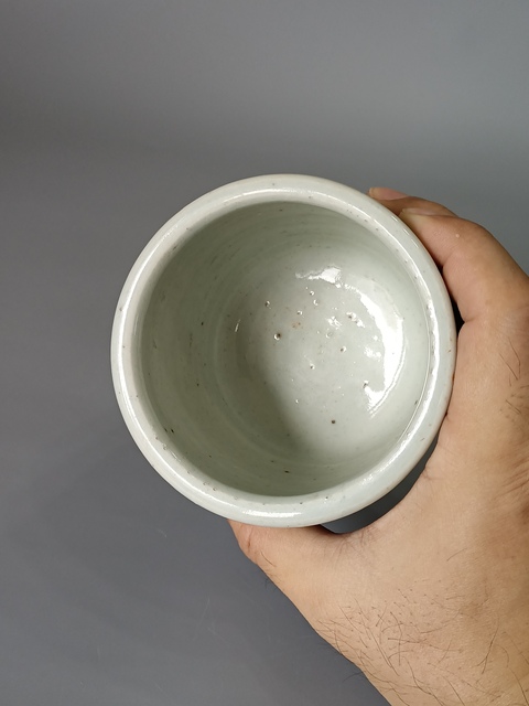 古玩陶瓷青花花卉紋三足爐真品鑒賞圖