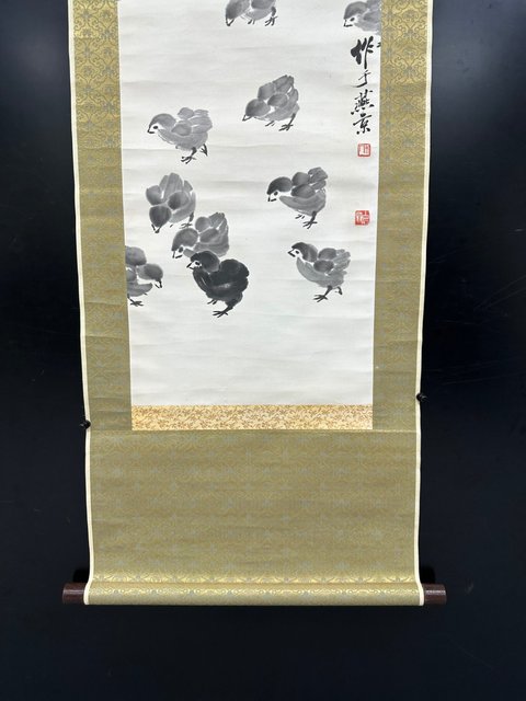 古玩字畫覓食真品鑒賞圖