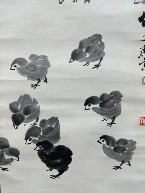 古玩字畫覓食真品鑒賞圖