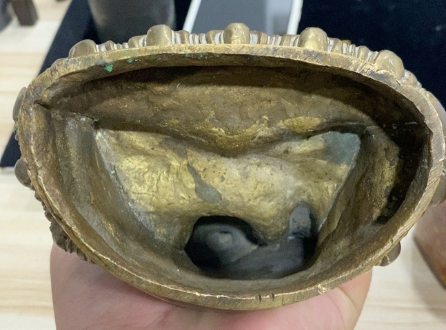 古玩銅器銅佛像真品鑒賞圖
