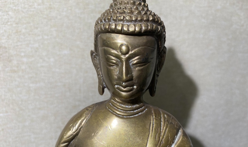 古玩銅器銅佛像真品鑒賞圖