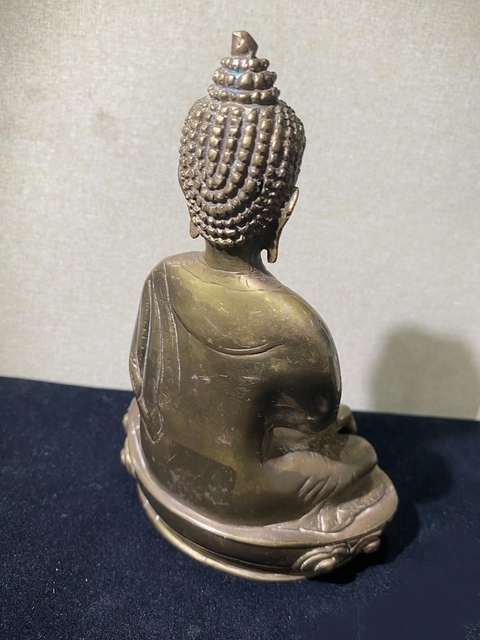 古玩銅器銅佛像真品鑒賞圖