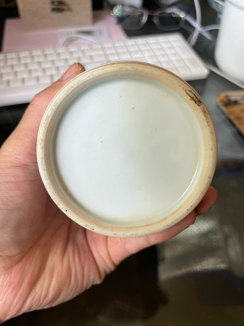 古玩陶瓷無雙譜粉彩筆筒真品鑒賞圖