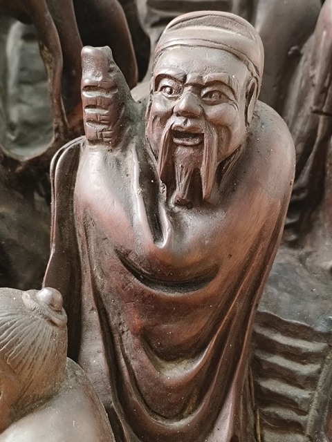 古玩雜項木雕山子擺件拍賣,當前價格3000元