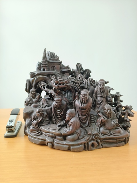 古玩雜項木雕山子擺件拍賣,當前價格3000元