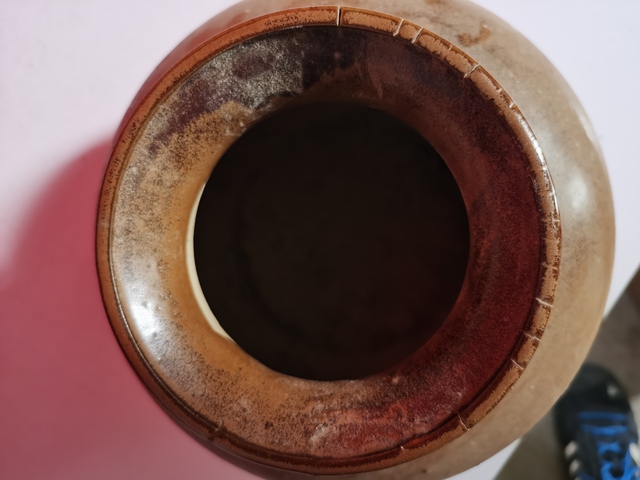 古玩陶瓷紫金釉罐真品鑒賞圖