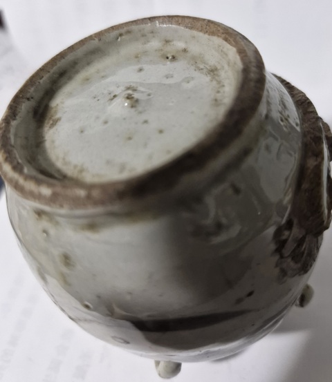 古玩陶瓷青花四系壺真品鑒賞圖
