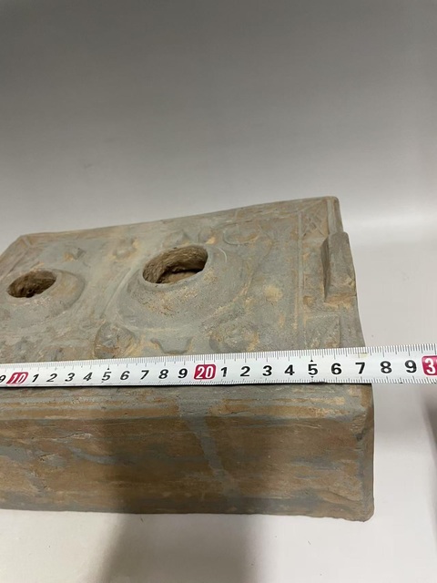 古玩陶瓷漢·灶臺真品鑒賞圖