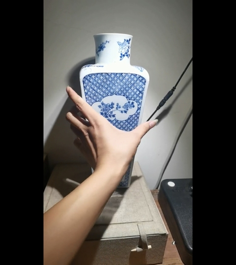 古玩陶瓷棒槌瓶真品鑒賞圖