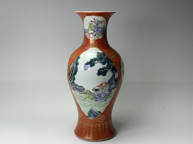 古玩陶瓷瓶真品鑒賞圖