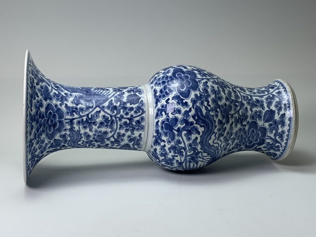 古玩陶瓷花觚真品鑒賞圖