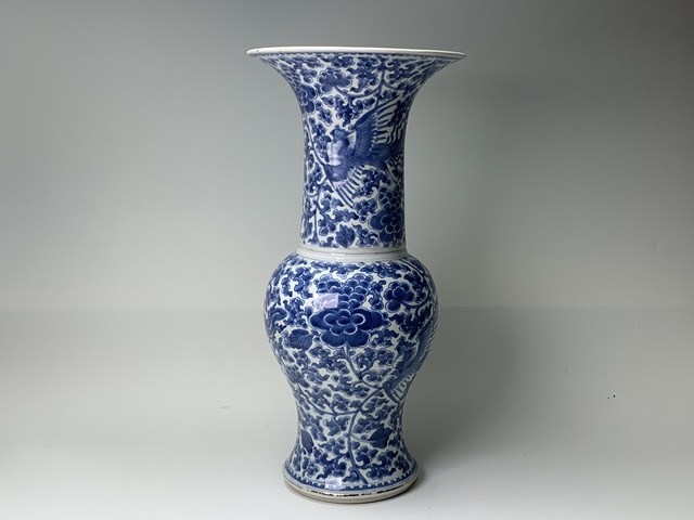 古玩陶瓷花觚真品鑒賞圖